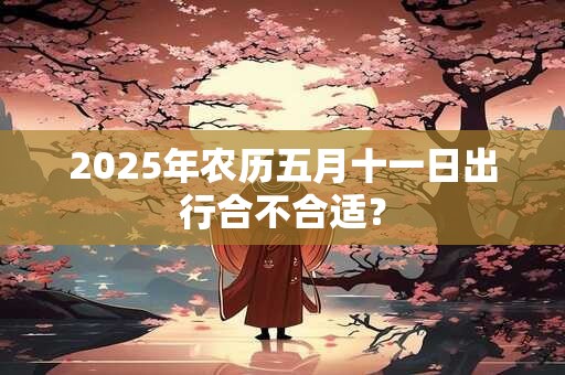 2025年农历五月十一日出行合不合适？