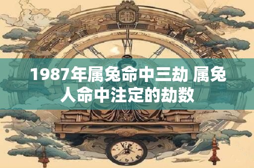 1987年属兔命中三劫 属兔人命中注定的劫数