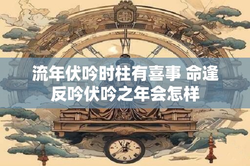 流年伏吟时柱有喜事 命逢反吟伏吟之年会怎样