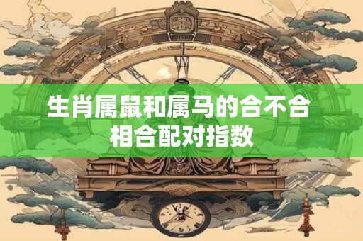 生肖属鼠和属马的合不合 相合配对指数