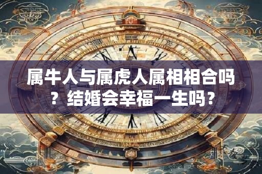 属牛人与属虎人属相相合吗？结婚会幸福一生吗？