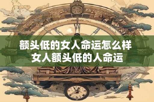 额头低的女人命运怎么样 女人额头低的人命运