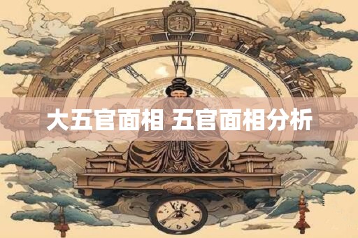 大五官面相 五官面相分析