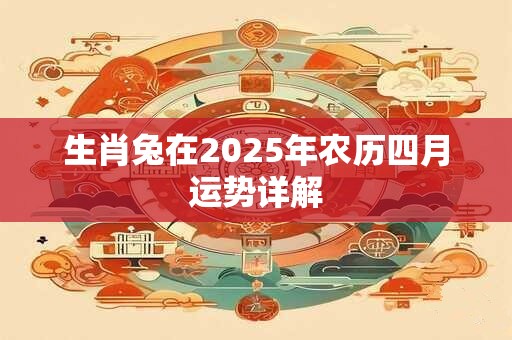 生肖兔在2025年农历四月运势详解