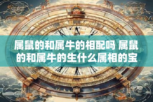 属鼠的和属牛的相配吗 属鼠的和属牛的生什么属相的宝宝好
