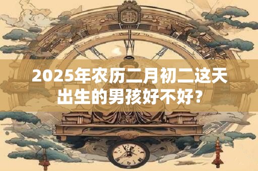 2025年农历二月初二这天出生的男孩好不好？