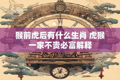 猴前虎后有什么生肖 虎猴一家不贵必富解释