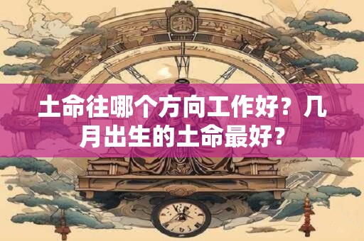 土命往哪个方向工作好？几月出生的土命最好？