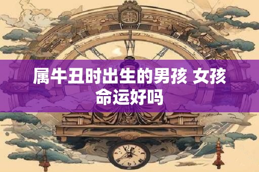 属牛丑时出生的男孩 女孩命运好吗