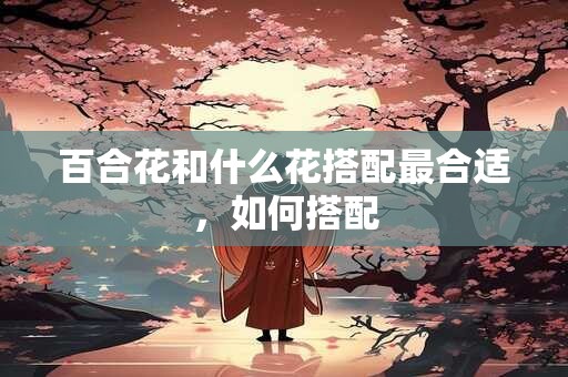 百合花和什么花搭配最合适，如何搭配