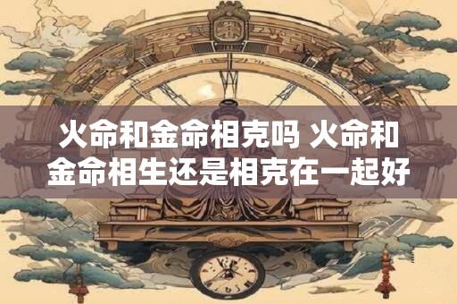 火命和金命相克吗 火命和金命相生还是相克在一起好吗
