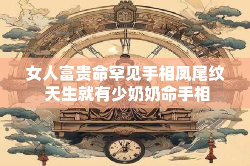详细阅读:女人富贵命罕见手相凤尾纹 天生就有少奶奶命手相 女人富贵命罕见手相凤尾纹 天生就有少奶奶命手相