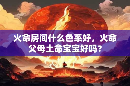 火命房间什么色系好，火命父母土命宝宝好吗？