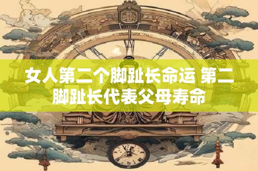 女人第二个脚趾长命运 第二脚趾长代表父母寿命