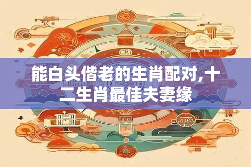 能白头偕老的生肖配对,十二生肖最佳夫妻缘