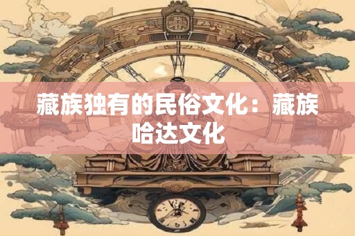藏族独有的民俗文化：藏族哈达文化