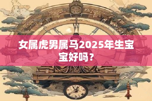 详细阅读:女属虎男属马2025年生宝宝好吗? 女属虎男属马2025年生宝宝好吗?