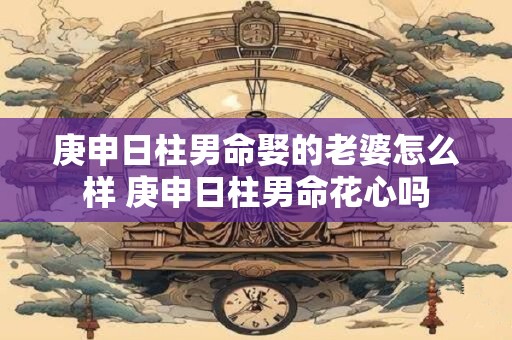 庚申日柱男命娶的老婆怎么样 庚申日柱男命花心吗