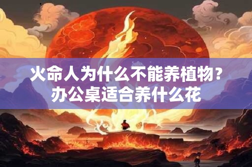 火命人为什么不能养植物？办公桌适合养什么花