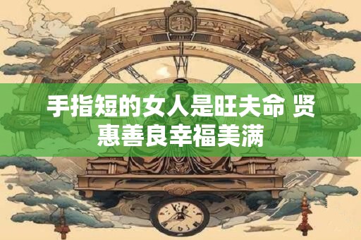 详细阅读:手指短的女人是旺夫命 贤惠善良幸福美满 手指短的女人是旺夫命 贤惠善良幸福美满