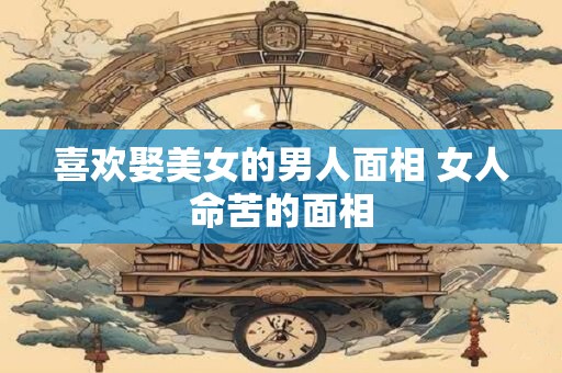 喜欢娶美女的男人面相 女人命苦的面相