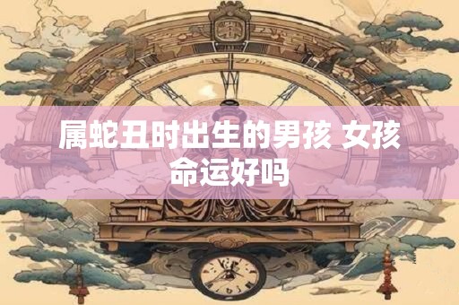 属蛇丑时出生的男孩 女孩命运好吗
