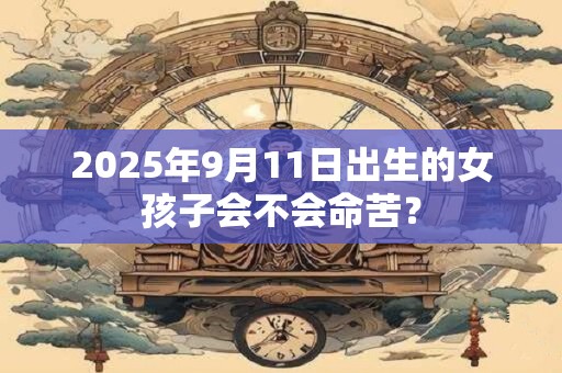 2025年9月11日出生的女孩子会不会命苦？