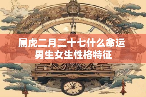 属虎二月二十七什么命运 男生女生性格特征