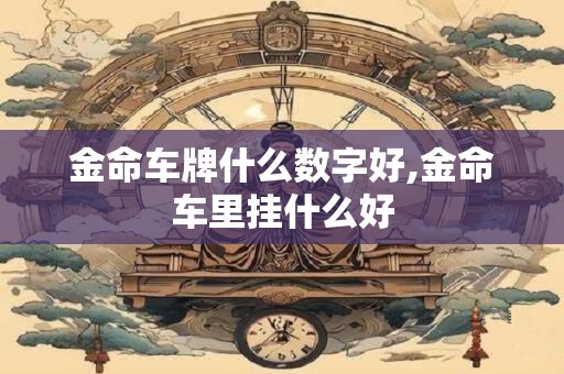 金命车牌什么数字好,金命车里挂什么好