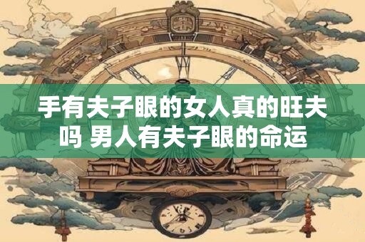 手有夫子眼的女人真的旺夫吗 男人有夫子眼的命运