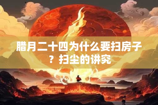 腊月二十四为什么要扫房子？扫尘的讲究