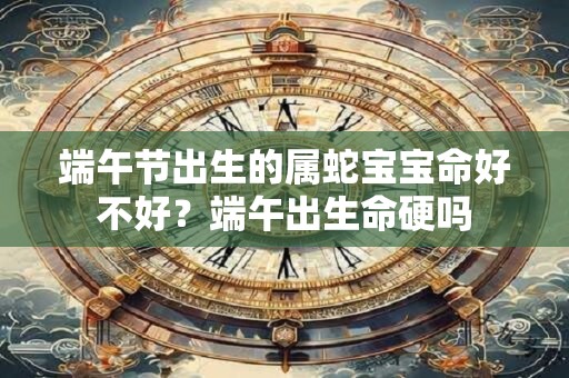 端午节出生的属蛇宝宝命好不好？端午出生命硬吗