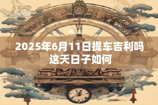2025年6月11日提车吉利吗 这天日子如何