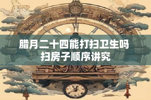 腊月二十四能打扫卫生吗 扫房子顺序讲究