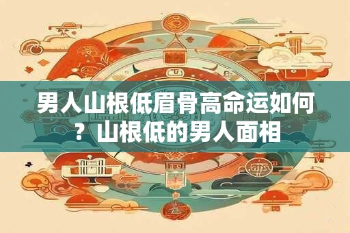 男人山根低眉骨高命运如何？山根低的男人面相