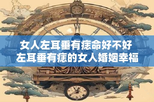 女人左耳垂有痣命好不好 左耳垂有痣的女人婚姻幸福美满