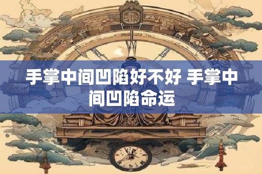 手掌中间凹陷好不好 手掌中间凹陷命运