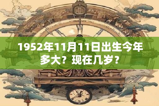 详细阅读:1952年11月11日出生今年多大?现在几岁? 1952年11月11日出生今年多大?现在几岁?