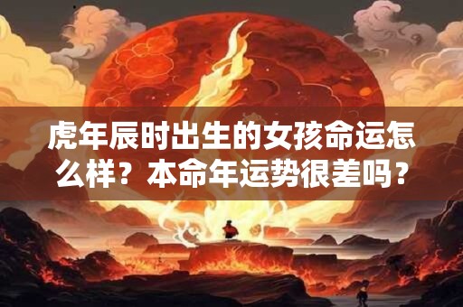 虎年辰时出生的女孩命运怎么样？本命年运势很差吗？