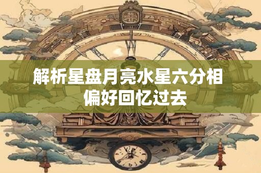 解析星盘月亮水星六分相   偏好回忆过去