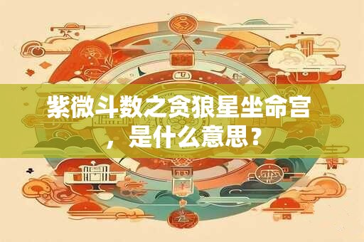 紫微斗数之贪狼星坐命宫 ，是什么意思？