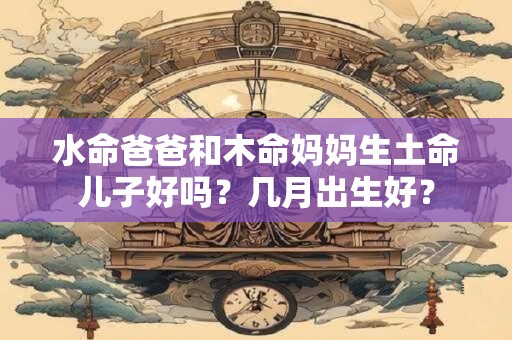 水命爸爸和木命妈妈生土命儿子好吗？几月出生好？