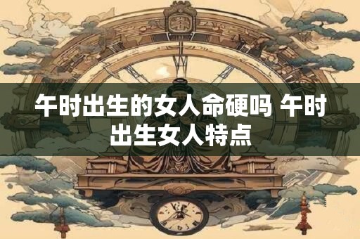 午时出生的女人命硬吗 午时出生女人特点