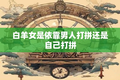 白羊女是依靠男人打拼还是自己打拼