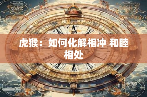 虎猴：如何化解相冲 和睦相处