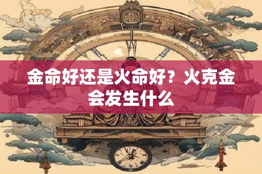 金命好还是火命好？火克金会发生什么
