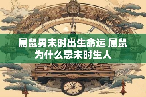 属鼠男未时出生命运 属鼠为什么忌未时生人