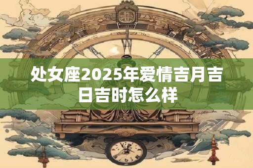 处女座2025年爱情吉月吉日吉时怎么样