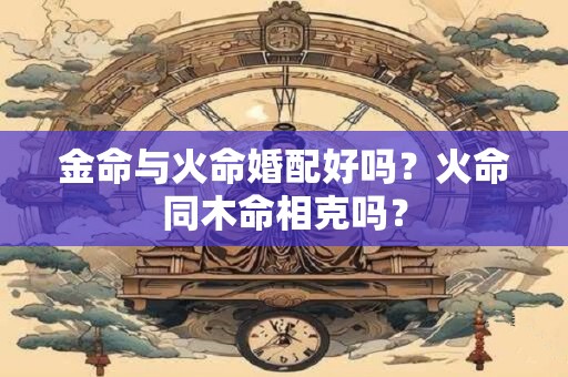 金命与火命婚配好吗？火命同木命相克吗？