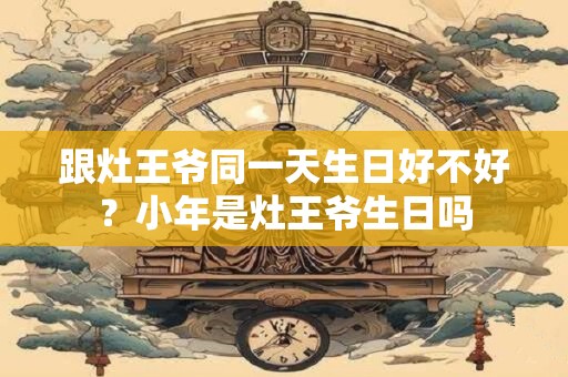跟灶王爷同一天生日好不好？小年是灶王爷生日吗